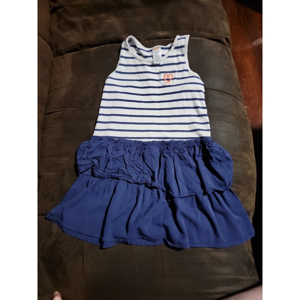 Gymboree‎ cute on the coast striped dress size 7